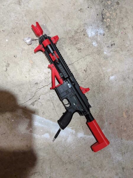 Airsoft Iron Sight Remix Kalem Işık Tutacağı Plastik Aparat