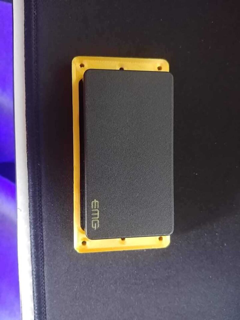 Humbucker Pickup Montaj Halkası Plastik Aparat - Görsel 2