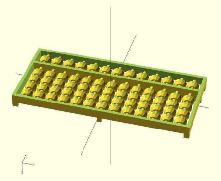 Yapıdırılabilir Soroban / Abacus Plastik Aparat