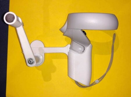 Oculus Quest 2 - Reel Vr Balıkçılık - Reel (R) İle Denetleyici Kavrama Plastik Aparat