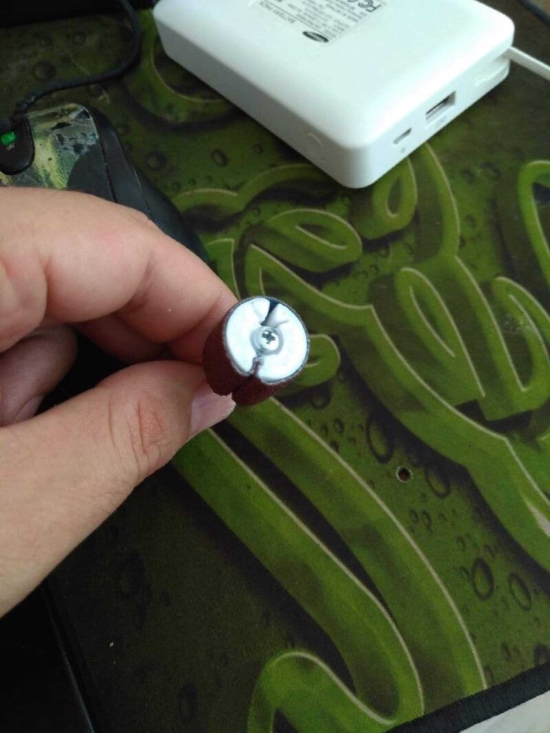 Dremel Davul Zımpara -1Mm Zımpara Kalınlığı 14Mm Davul Yüksek Plastik Aparat - Görsel 2