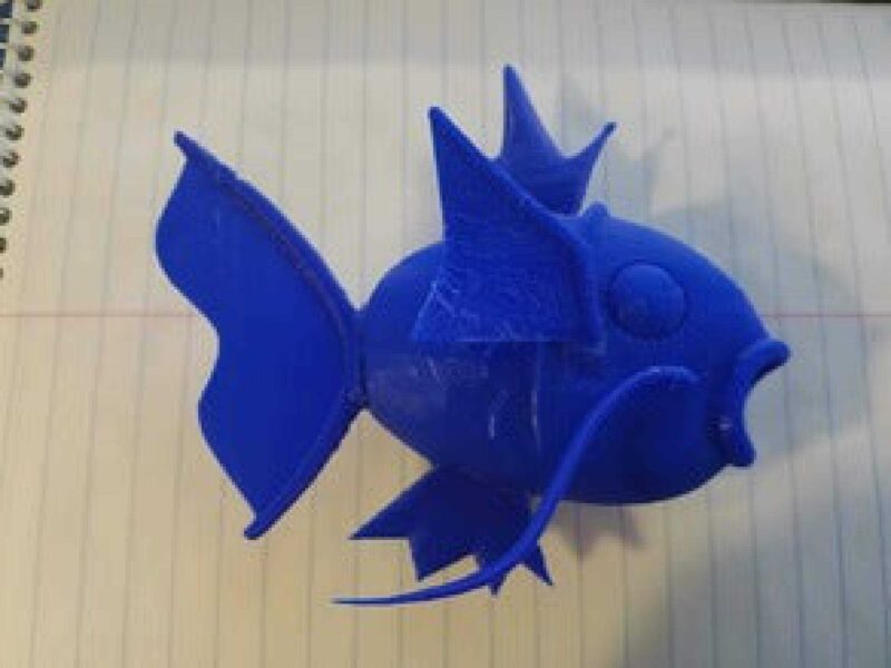 Magikarp Balık  Biblo Dekoratif Hediyelik Süs Eşyası Maket