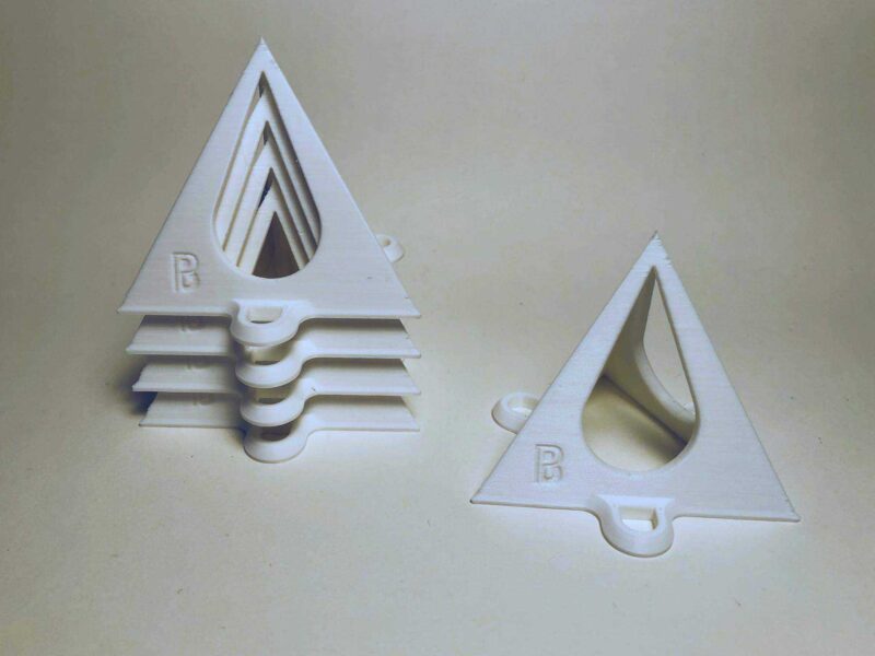 Painter's Pyramid Stackable Workpiece Standoffs  Organik Plastik