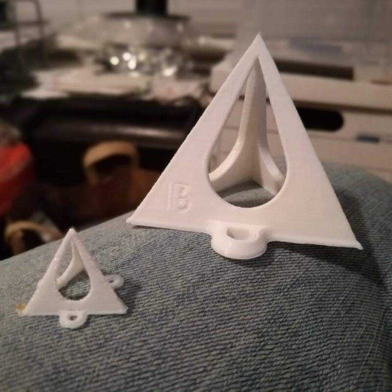 Painter's Pyramid Stackable Workpiece Standoffs  Organik Plastik - Görsel 2