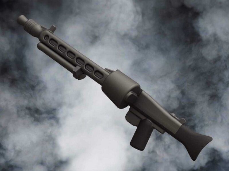 Lego Minifigures İçin Mg-42 Makineli Tüfek Plastik Aparat - Görsel 2