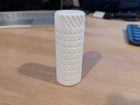 Vidalı Üst Hap Kutusu Plastik Aparat