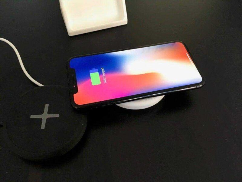 Ikea Rallen Kablosuz Şarj Iphone Xs / Xr / X / 8 / Samsung S9 Konut Plastik Aparat