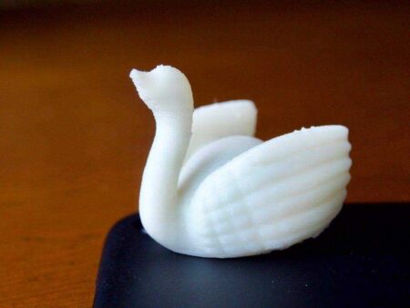 Kuğu Organik Plastikten Biblo Dekoratif Hediyelik Süs Eşyası
