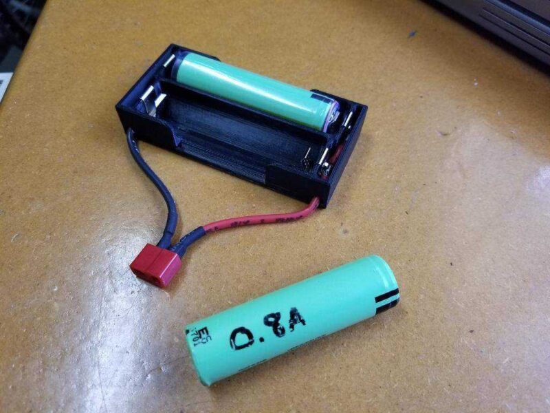 18650 Pil Şarj Tepsisi (W / Ve W / O Bms) Plastik Aparat - Görsel 2