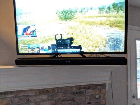 Samsung Tv Soundbar Tutucu Plastik Aparat
