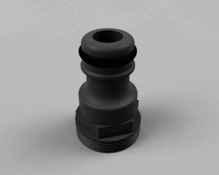 Gardena Musluk Adaptörü M24X1 Plastik Aparat