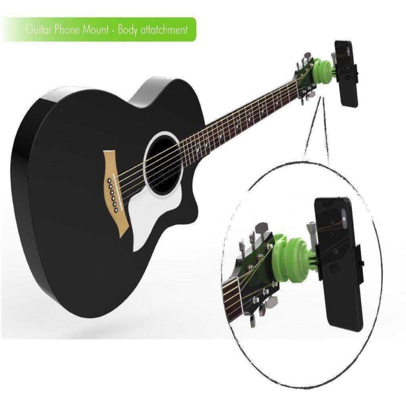 Gitar Kamera Tutucu / Soporte De Camara Para Guitarra Plastik Aparat - Görsel 3