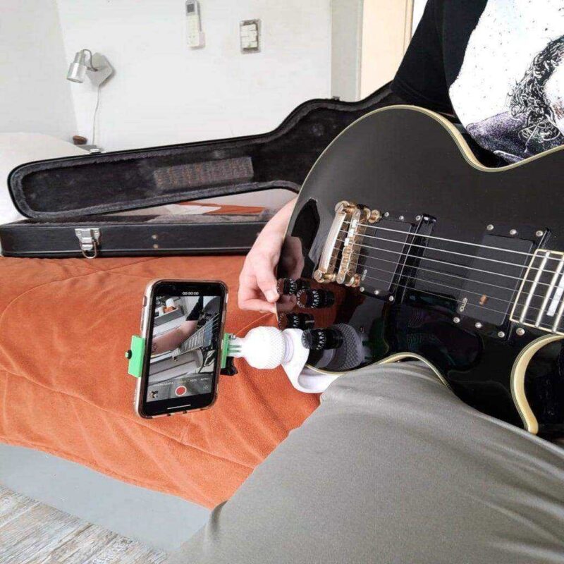 Gitar Kamera Tutucu / Soporte De Camara Para Guitarra Plastik Aparat - Görsel 4