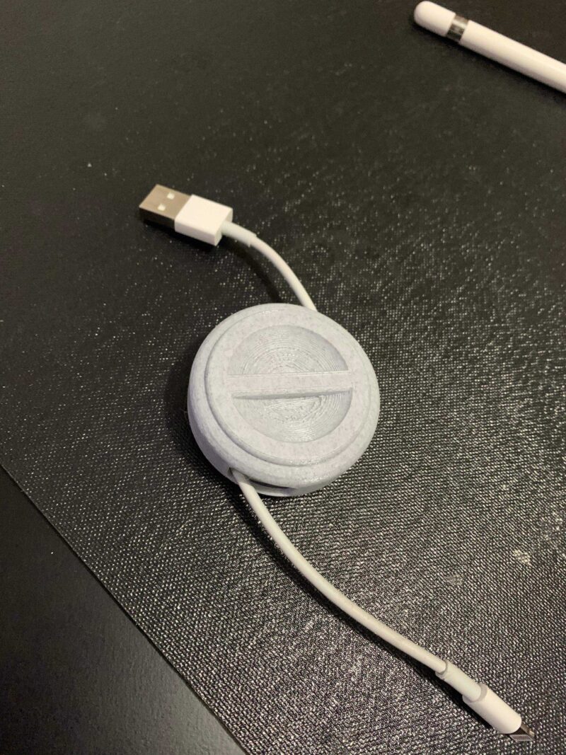 USB Kablo  Telefon Bilgisayar Kablosu Makarası Saklama Kutusu