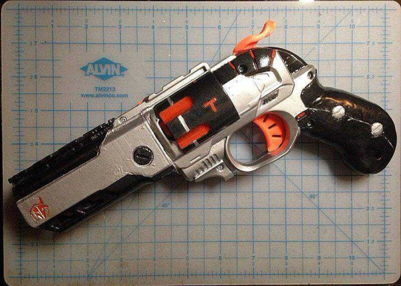 Nerf DoubleStrike 'Magnum' namlu örtüsü görüntü eklentisi - Görsel 2