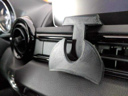 Mazda Mx-5 (Miata/Nd/4Th Gen) Cep Telefonu Popsocket Mount V2 (Version 2) Plastik Aparat