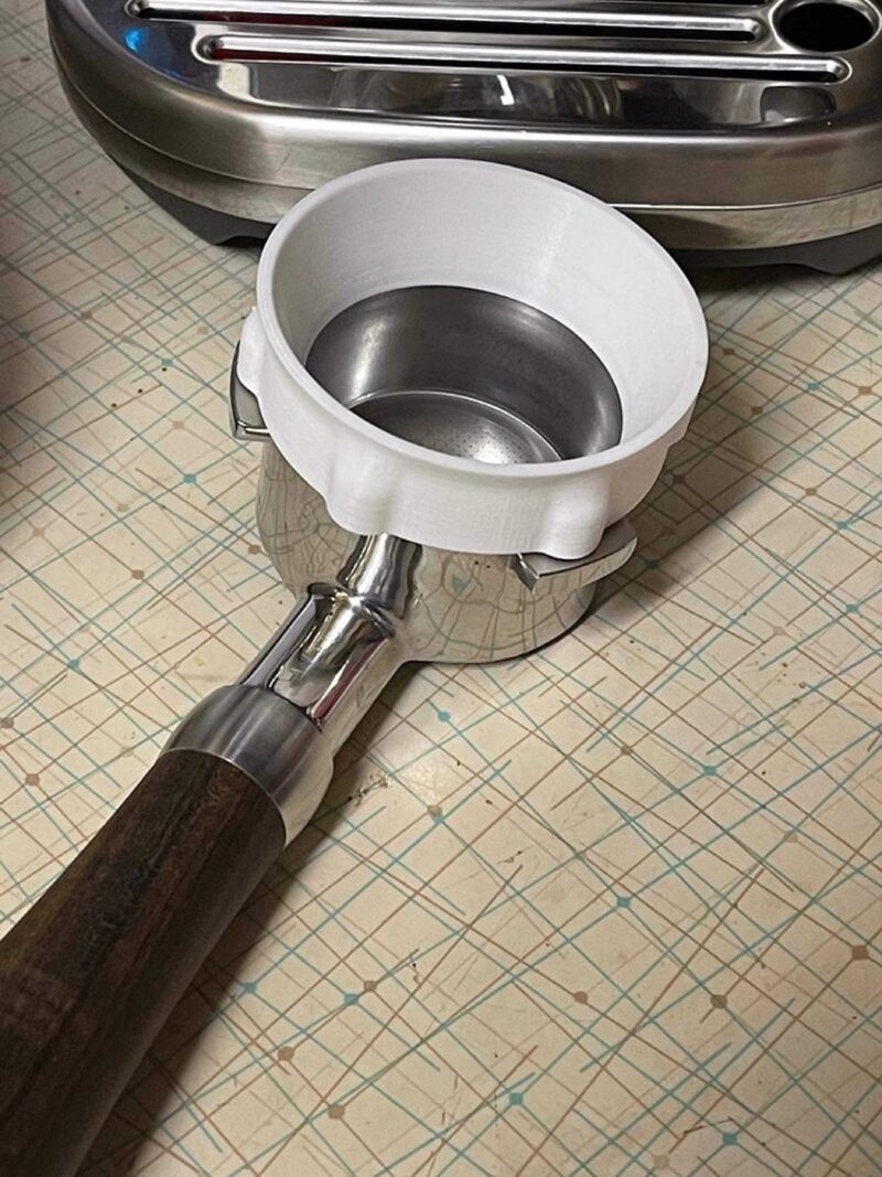Espresso Portafilters İçin 54Mm Manyetik Dozlama Huni Plastik Aparat
