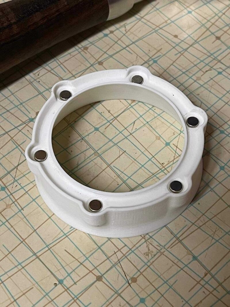 Espresso Portafilters İçin 54Mm Manyetik Dozlama Huni Plastik Aparat - Görsel 2