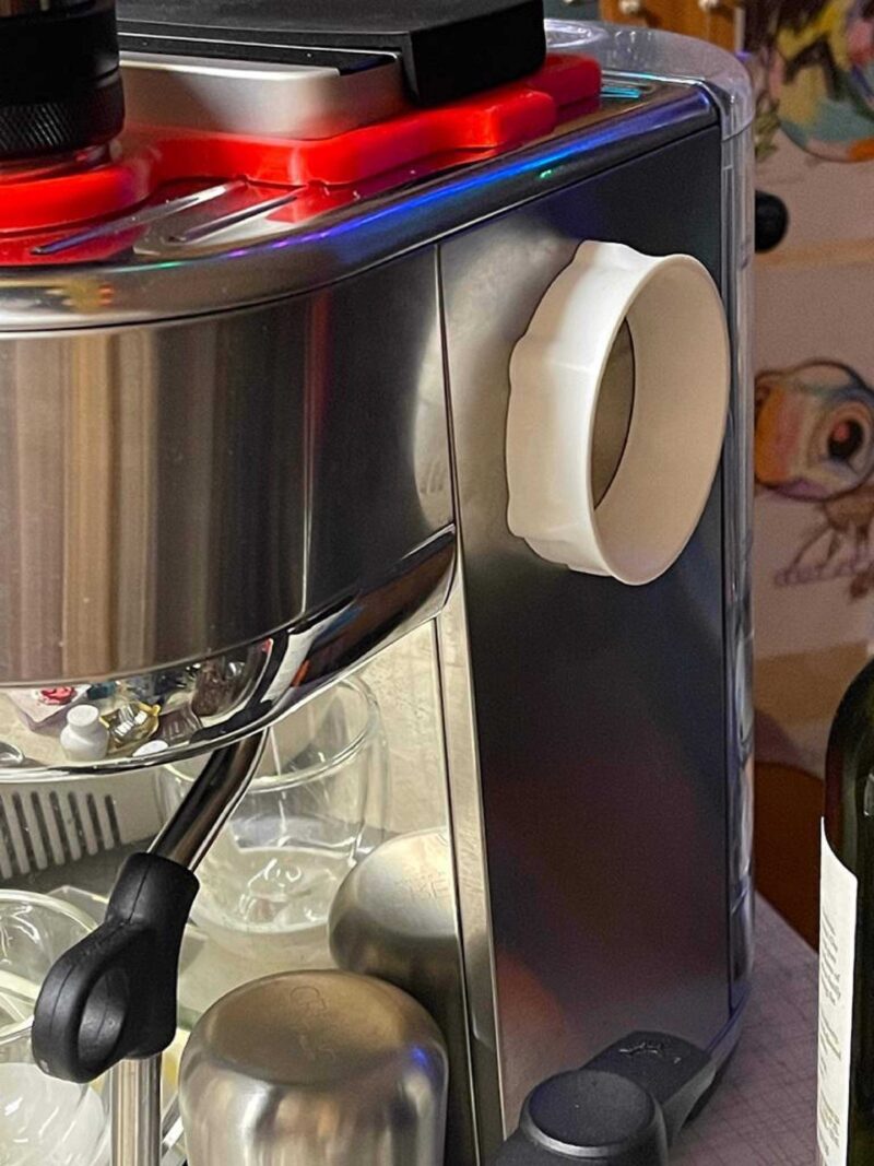 Espresso Portafilters İçin 54Mm Manyetik Dozlama Huni Plastik Aparat - Görsel 3