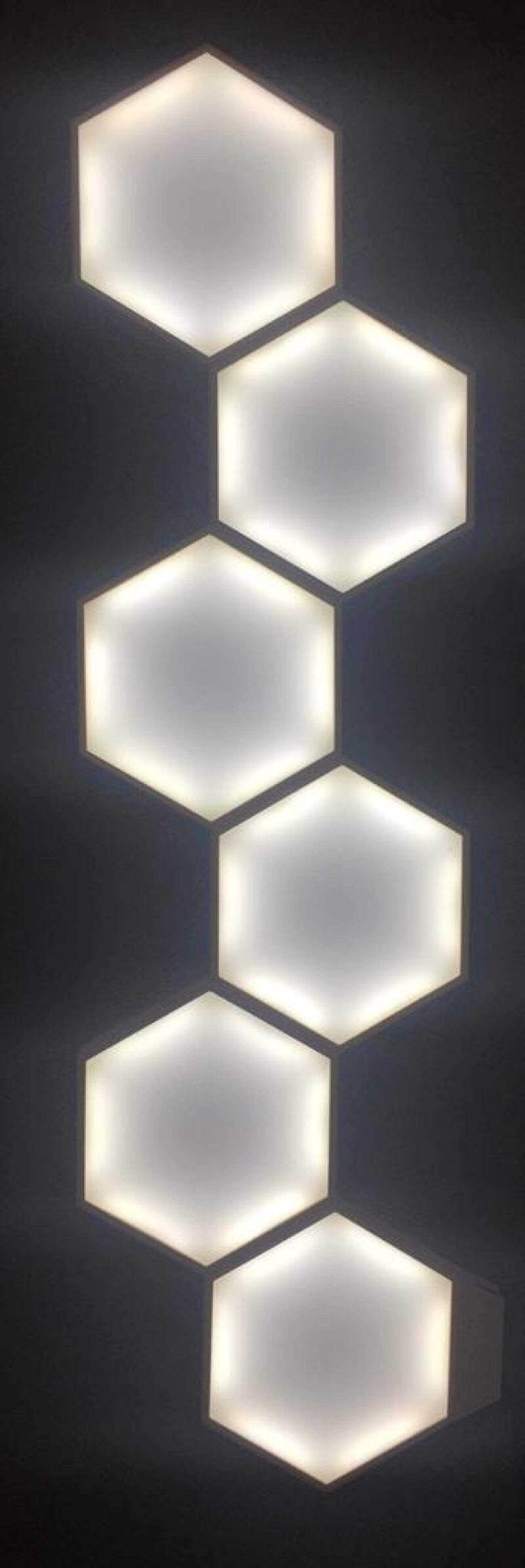 Hexagon Light Akıllı Lamba Plastik Aparat - Görsel 3