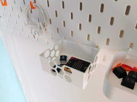 Ikea Skadis Pegboard İçin Hex Tutucu Kutu Plastik Aparat