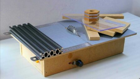 Ev Yapımı Masa Testere Plastik Aparat