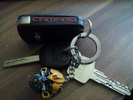 Key Insert Chevrolet Camaro 2010 Plastik Aparat