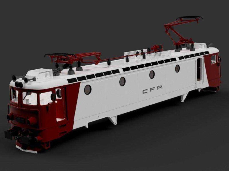 Lokomotiv Ea 060 Elektroputere, Craiova Plastik Aparat - Görsel 2