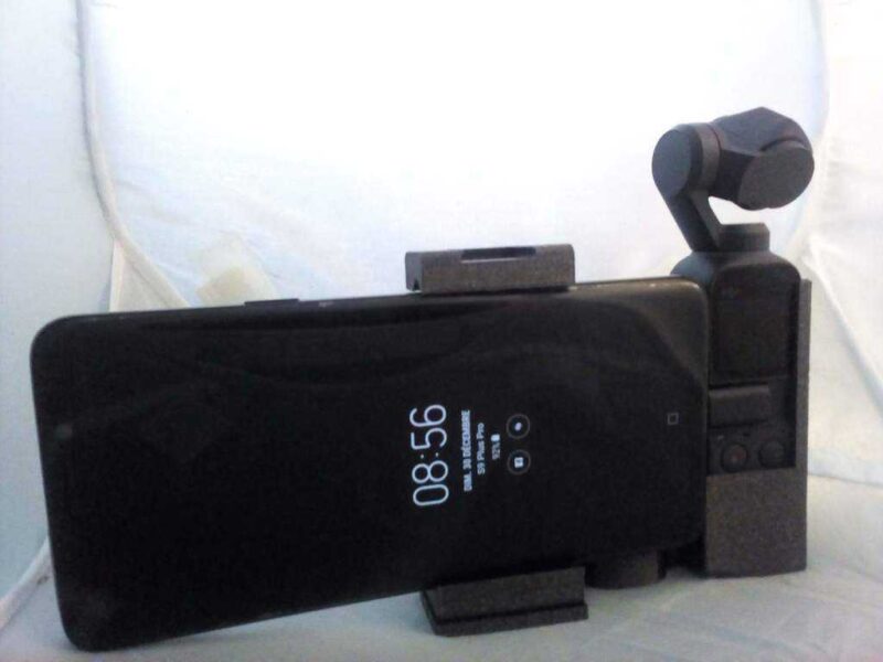 Dji Osmo Pocket Evrensel + Galaxy S9 + Plastik Aparat - Görsel 4