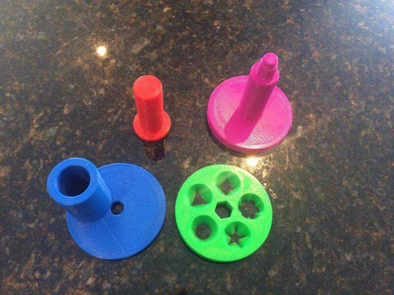 Playdough Press (Veya Poop Makinesi) Plastik Aparat - Görsel 2