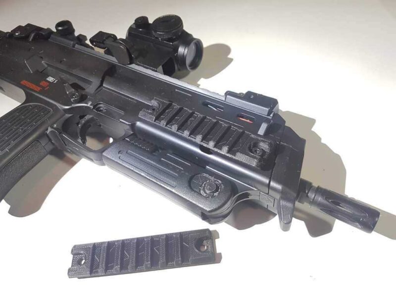 H & K Mp7 Picatinny Rail Plastik Aparat