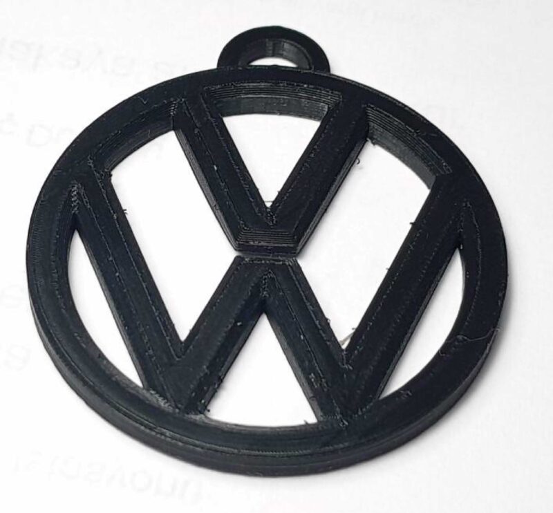 Volkswagen Organik Plastikten Dekoratif Hediyelik Anahtarlık