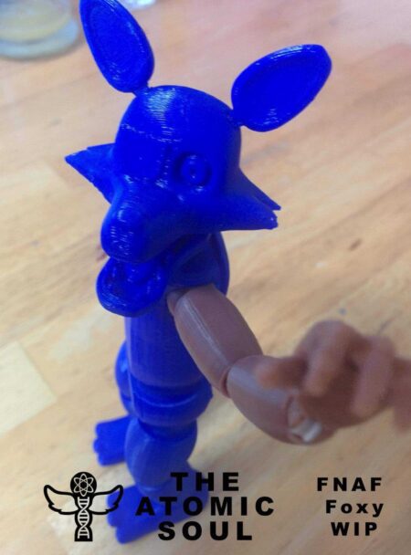 Fnaf Foxy Ball Ortak Figürü! Plastik Aparat