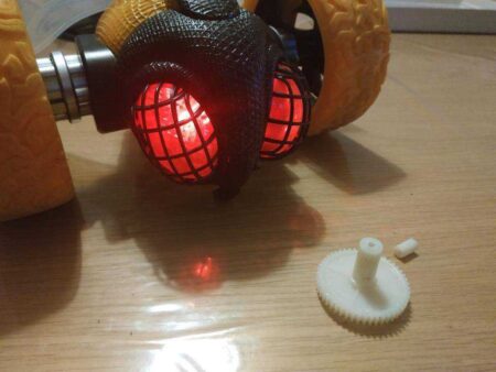 Yeni Parlak Rc Tumble Bee - Onarımlı Tekerlek Dişli Plastik Aparat