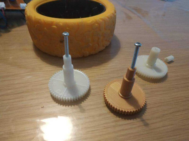Yeni Parlak Rc Tumble Bee - Onarımlı Tekerlek Dişli Plastik Aparat - Görsel 2