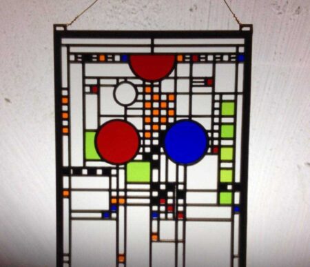 Frank Lloyd Wright Vitray Plastik Aparat