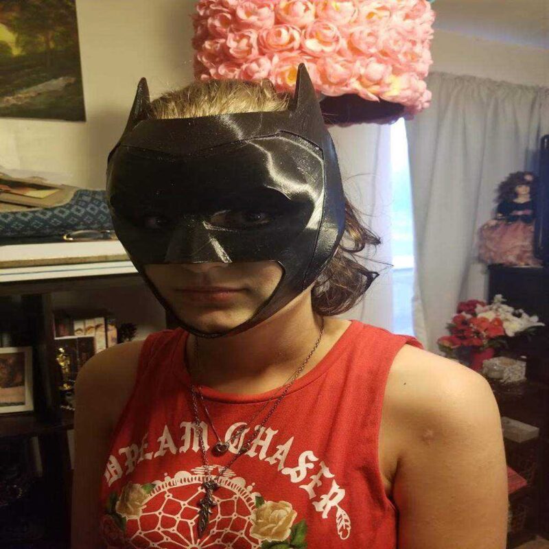 Batwoman Maskesi Plastik Aparat - Görsel 2