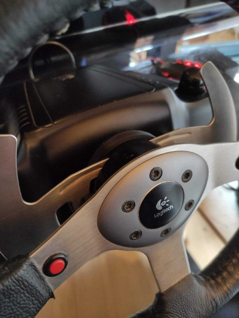 Logitech G25 Mıknatıslı Kürek Değiştirici Plastik Aparat - Görsel 3