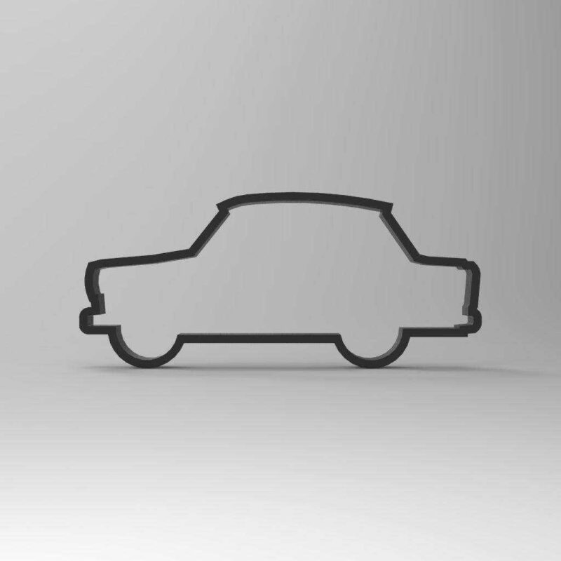 Trabant 601 Çerez Kesici Kurabiye Kek Krep Kalıbı Kalıp Kesici