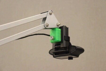 Webcam Veya Kamera Tripod Montaj Ikea Tertial Lamba İçin Plastik Aparat