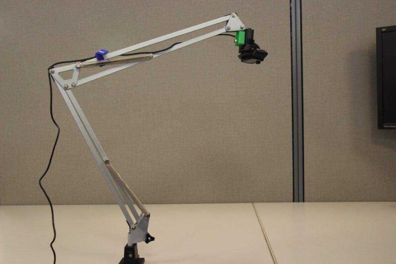 Webcam Veya Kamera Tripod Montaj Ikea Tertial Lamba İçin Plastik Aparat - Görsel 2