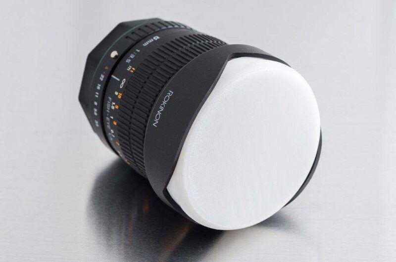Lens Kapağı (Samyang 8mm Balık Gözü) Tutucu Koruyucu Aksesuar - Görsel 3