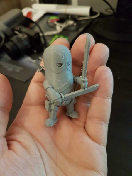 Mini Deadpool Biblo Dekoratif Hediyelik Süs Eşyası Maket Masaüstü