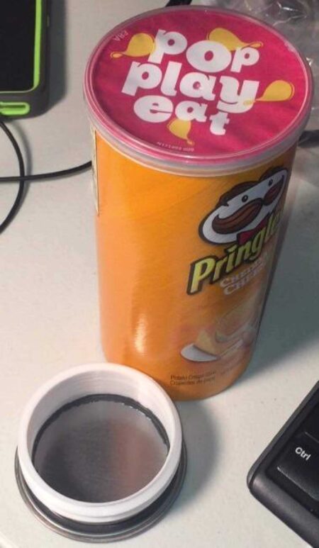Pringles Para Stash Plastik Aparat