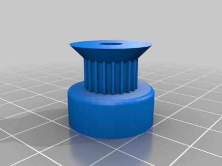 Özelleştirilmiş Kasnak Gerçek Gt2 Pitch: 2Mm H: 7Mm 1Screw Plastik Aparat