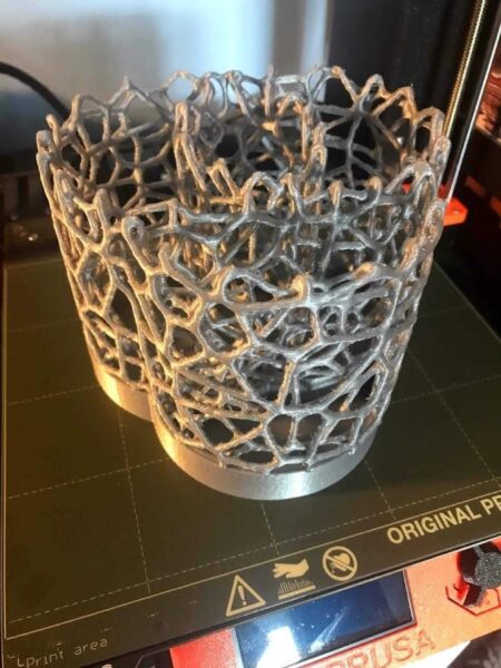 Voronoi Kalem Kupası / Masa Organizatörü Plastik Aparat