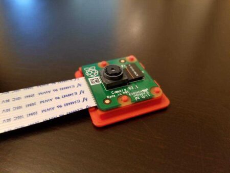 Raspberry Pi Kamera İçin Case Backplate V2.1 Plastik Aparat
