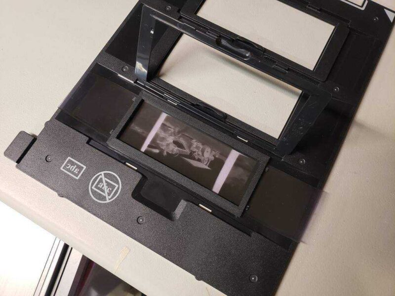 127 Film Negatif Taşıyıcı Plastik Aparat