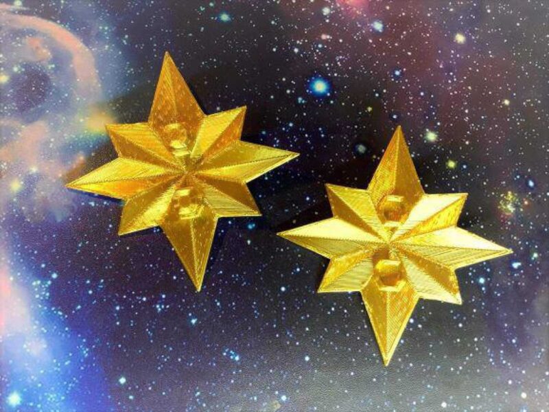 Kaptan Marvel Yıldız Ağacı Topper Plastik Aparat - Görsel 3