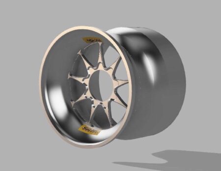 Sf16-H Arka Rim (Ferrari Formula Bir Tekerlek) Plastik Aparat